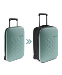 Rollink/ローリンク スーツケース 機内持ち込み 40L Sサイズ 2輪タイプ 折りたたみ 薄マチ コンパクト スリム 拡張 軽量 Rollink FLEX/505211477