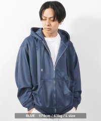 1111clothing/ワンフォークロージング 1111clothing ジップアップパーカー メンズ ビッグパーカー レディース トップス 長袖 パーカ オーバーサイズ ビッグシルエ/505212131