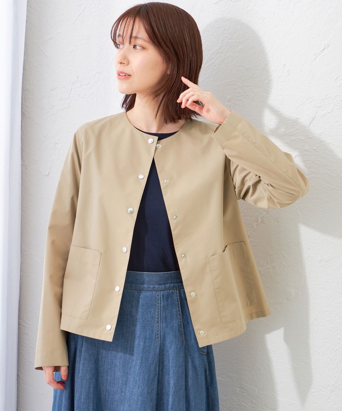 MACKINTOSH LESLIE レスリー ノーカラーショートジャケット MACKINTOSH PHILOSOPHI LESLIE レスリー ジャケット