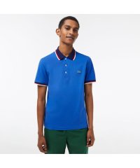 LACOSTE Mens/トリコロールリブニットポロシャツ/505171079