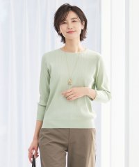 J.PRESS LADIES（LARGE SIZE）/【洗える】 PRINCESS クルーネック ニット/505183639