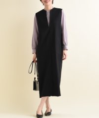 INTERPLANET/【ＣＬＯＣＨＥ】Ｒｅｆｌａｘツイルストレッチワンピース/505203466