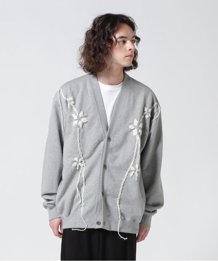 DISCOVERED ディスカバード / DAMAGE COTTON KNIT CARDIGAN