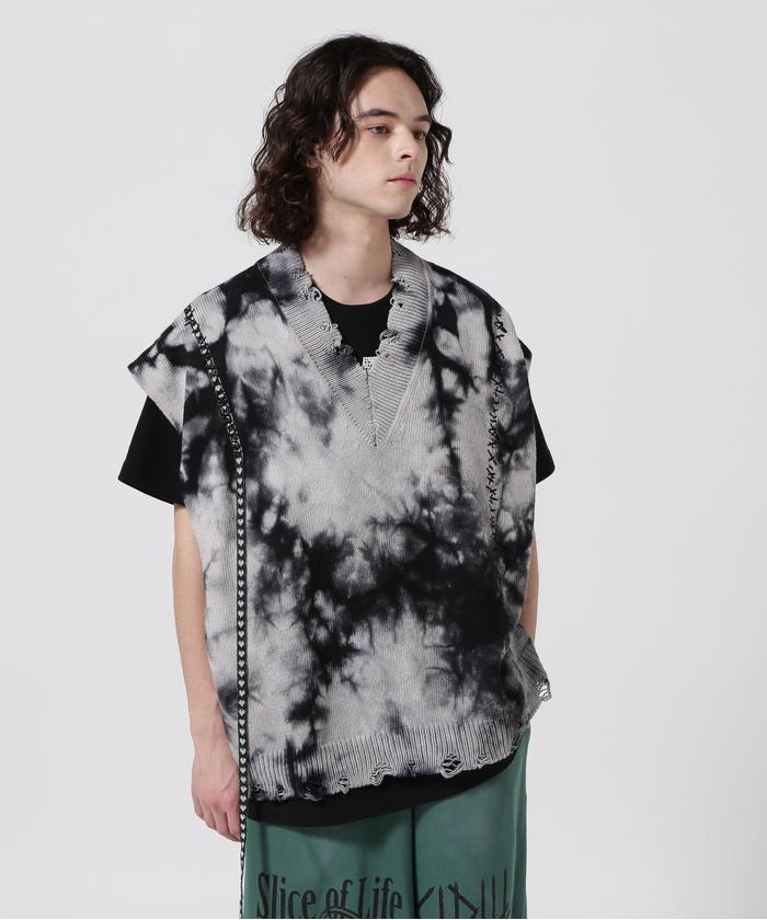 KIDILL/キディル/Knit Vest Collaboration with rurumu/ニット KIDILL/キディル/Knit Vest Collaboration with rurumu/ニット