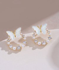 shoppinggo/ピアス レディース 蝶 可愛い 人気アクセサリー/505215637