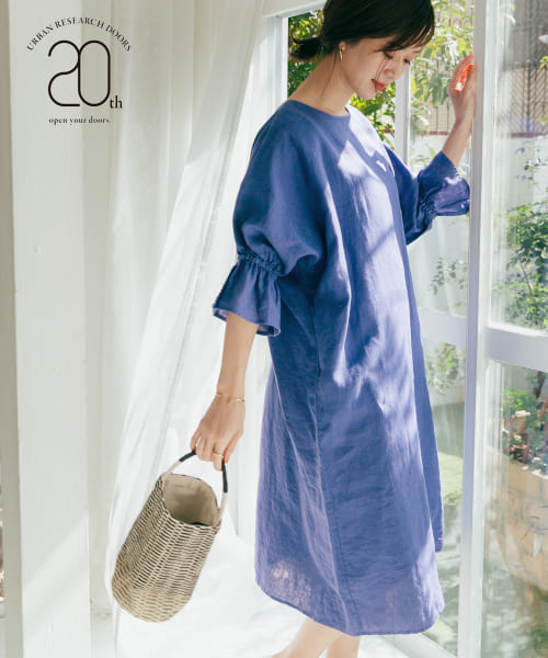 セール 30%OFF】リネンキャンディスリーブワンピース(505215719