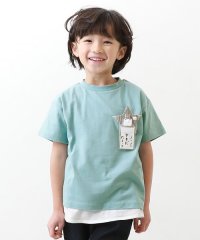 devirock/名札穴あかない 半袖Tシャツ 子供服 キッズ ベビー 男の子 女の子 トップス 半袖Tシャツ Tシャツ /505215968