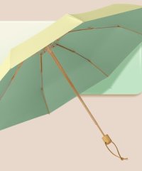 aimoha/アイモハ aimoha 【晴雨兼用】UVカット ミニ 木製持ち手 マカロンカラー折り畳み傘/505217441