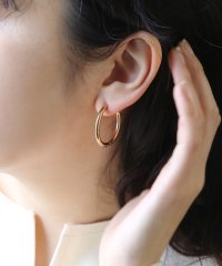 colleca la/[stainless] 30mm・ベーシックフープピアス〈金属アレルギー対応〉/505217735