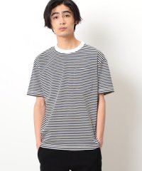  COMME CA COMMUNE/スヴィン ゴールド ボーダーＴシャツ/505179491