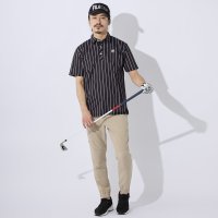FILAGOLF/【ゴルフ】ECOカノコ ストライププリント半袖シャツ メンズ/505196173