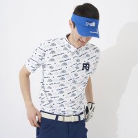 FILAGOLF/【ゴルフ】遮熱バーチカルメッシュ ロゴグラフィックプリント半袖シャツ メンズ/505196181