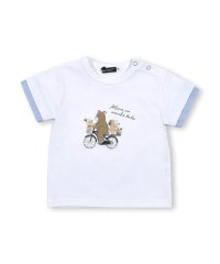 BeBe/アニマルマルシェプリントTシャツ(80~90cm)/505213242