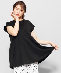 mili an deni/ミリアンデニ mili an deni タック裾フレアTシャツ/505219267