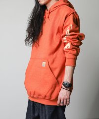 ar/mg/エーアールエムジー ar/mg 【W】【CRHTTーK288ー21】【it】【UT20】【Carhartt】SLEEVE LOGO HOODED SWEAT S/505219535