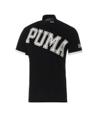 PUMA/メンズ ゴルフ 接触冷感 ビッグ ロゴ 半袖 モックネック シャツ/505220438