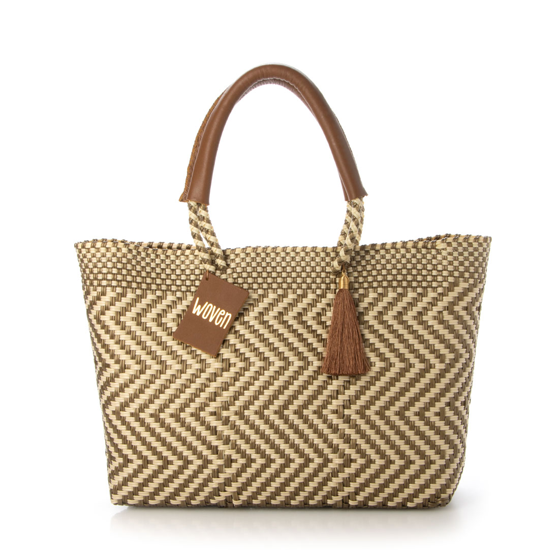 セール10%OFF】ウーヴン WOVEN メルカドバッグ かごバッグ bk