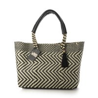 WOVEN/ウーヴン WOVEN メルカドバッグ かごバッグ bk－bag－brown－s/504605877