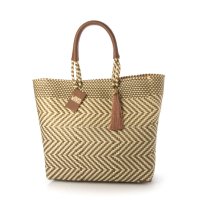 WOVEN/ウーヴン WOVEN メルカドバッグ かごバッグ bk－bag－mid－nv－wh－m/504605878