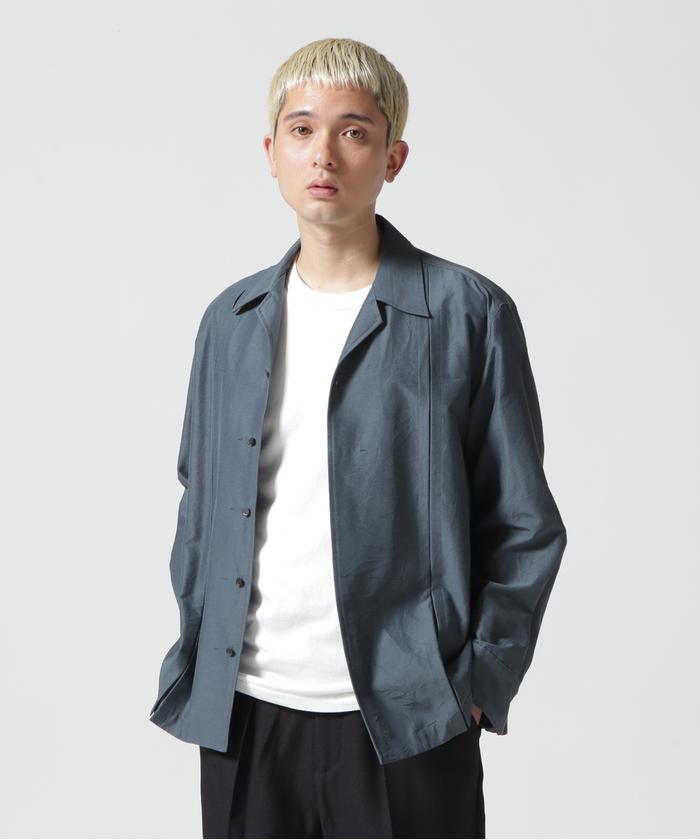 セール 70%OFF】IRENISA/イレニサ/OPEN COLLAR CUTTING SHIRT