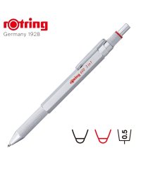 rOtring/ロットリング rOtring 600 3in1 多機能ペン マルチペン シャーペン ボールペン 油性 0.5mm MULTI PEN シルバー 2121117/505221006