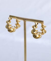 PourVous/プールヴー PourVous ツイストフープピアス/505221514
