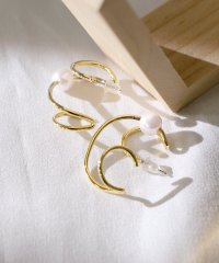 PourVous/プールヴー PourVous パズルリングピアス/505221521