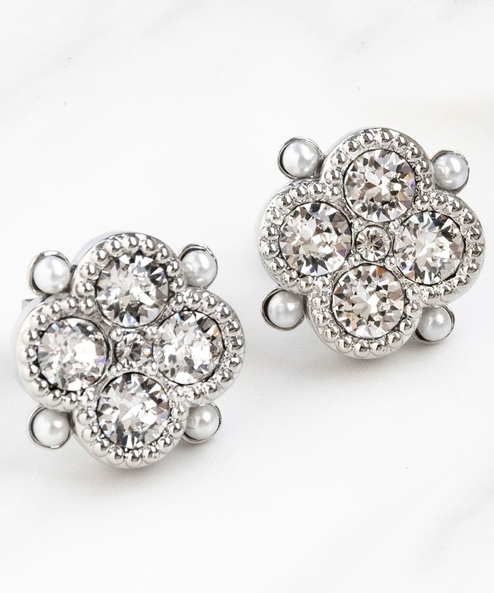 CLOVER BIJOUX PIERCED EARRINGS ピアス(505221792) | TOCCA(TOCCA