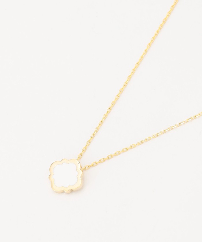【大人っぽくおしゃれ♪】トッカ ネックレス 大人気♡ WEB＆数量限定】PIECE OF FLOWER NECKLACE K18 ロンドンブルー