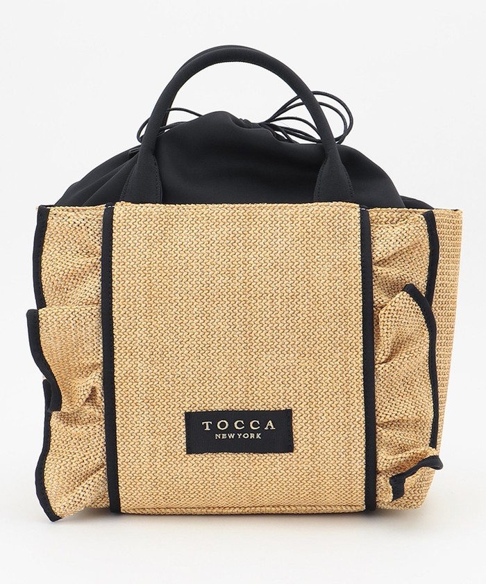 最新最全の TRIM WAVES BASKET かごバッグ(505223157) | TOCCA(TOCCA) - d バッグ