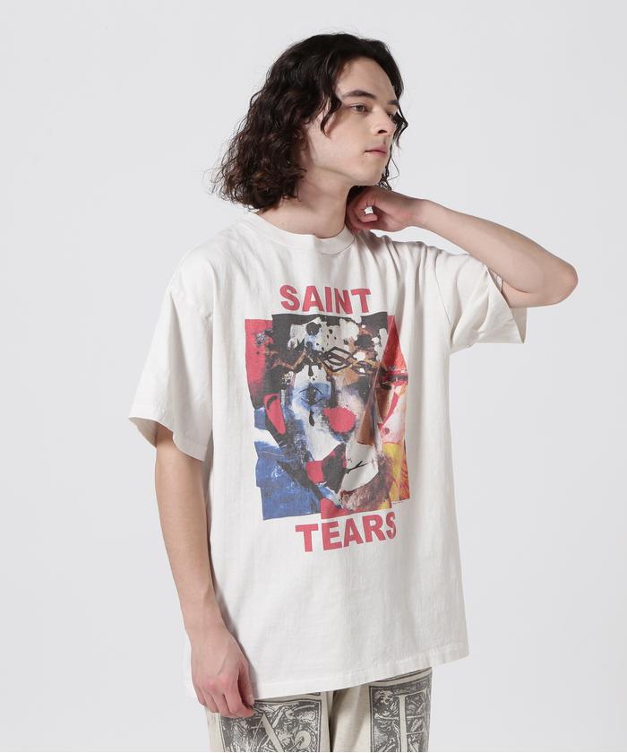 着丈72cmSaint Michael Denim tears Tシャツ XL