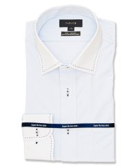 TAKA-Q/ノーアイロン ストレッチ スタンダードフィット ワイドカラー 長袖 ニットシャツ 長袖 シャツ メンズ ワイシャツ ビジネス yシャツ 速乾 ノーアイロン 形態/505224876
