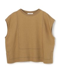 GALERIE VIE/リブコンビフレンチリネン フレンチスリーブプルオーバー/505226977