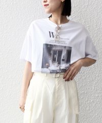 SHIPS WOMEN/* オーガニックコットン フォト ショート スリーブ TEE 24SS ◇/503958934