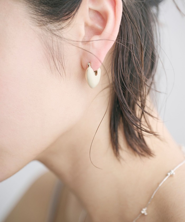 ucalypt>PLUMP ハートピアス-