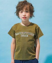 WASK/迷彩ロゴパッチ天竺Tシャツ(100~160cm)/505223318