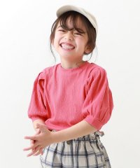 devirock/パワーショルダーTシャツ 子供服 キッズ 女の子 トップス 半袖Tシャツ Tシャツ /505226056