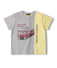 HUNGRY HEART/【子供服】 Hungry Heart (ハングリーハート) 阪急電車プリント配色半袖Ｔシャツ 90cm～140cm K30851/505228915