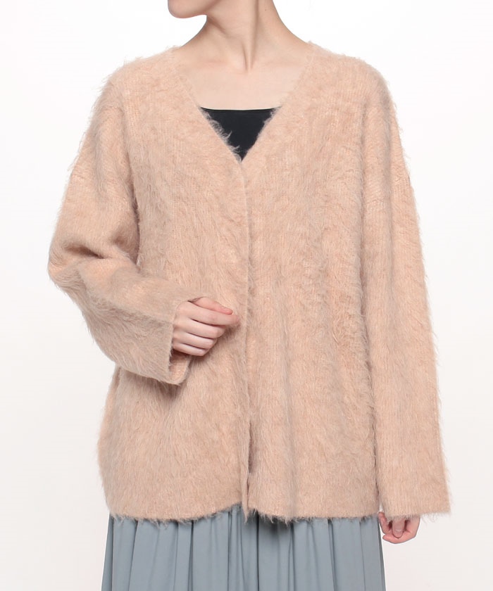 セール 29%OFF】【TORRAZZO DONNA】2WAYシャギーカーディガン