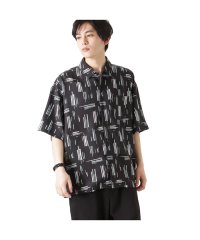 MAC HOUSE(men)/MOSSIMO モッシモ 総柄半袖シャツ 3270－7101/505225600