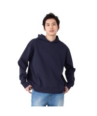 MAC HOUSE(men)/NAVY ネイビー Feel Touch フーデットプルオーバーパーカー N23－1－22013/505225604