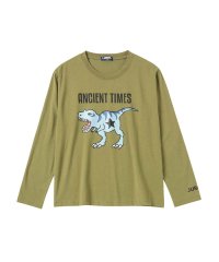 MAC HOUSE(kid's)/T－GRAPHICS ティーグラフィックス 恐竜プリントロングスリーブTシャツ 22B1082MH/505225622