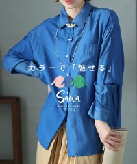 Sawa a la mode/カラーで魅せる上品な大人のブラウス/505230734