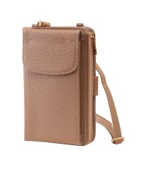 KAZZU SELECT/カッズセレクト KAZZU SELECT スマホポーチ スマホショルダー スマホポシェット 財布 レディース 斜めがけ 牛革 レザー 縦 スマホ 縦型 ナイロン/505231301