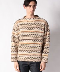 LEVI’S OUTLET/LVC BOAT NECK SWEATER CARPET GREEN， YELL/505214319