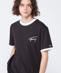 TOMMY JEANS/クラシックシグネチャーバイカラーTシャツ/505223674