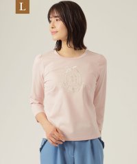 TO BE CHIC(L SIZE)/【L】コットンポンチロゴ　カットソー/505226677