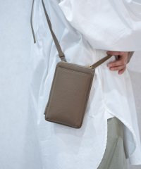 UNGRID bag/本革　スマートショルダーウォレット　お財布機能付きマルチ　ミニショルダーバッグ/505231699