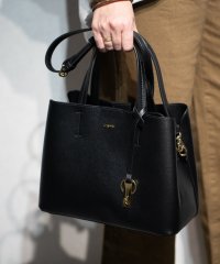 UNGRID bag/アングリッド Ungrid キーリングチャーム付 両アオリポケット ハンドバッグ/505231701
