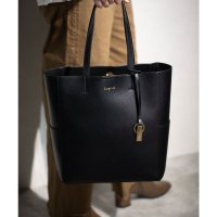 UNGRID bag/アングリッド Ungrid キーリングチャーム付き ラージトートバッグ/505231703